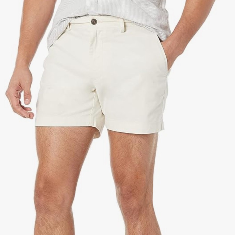 Men's Classic Cream Shorts - Picture 8 of 15